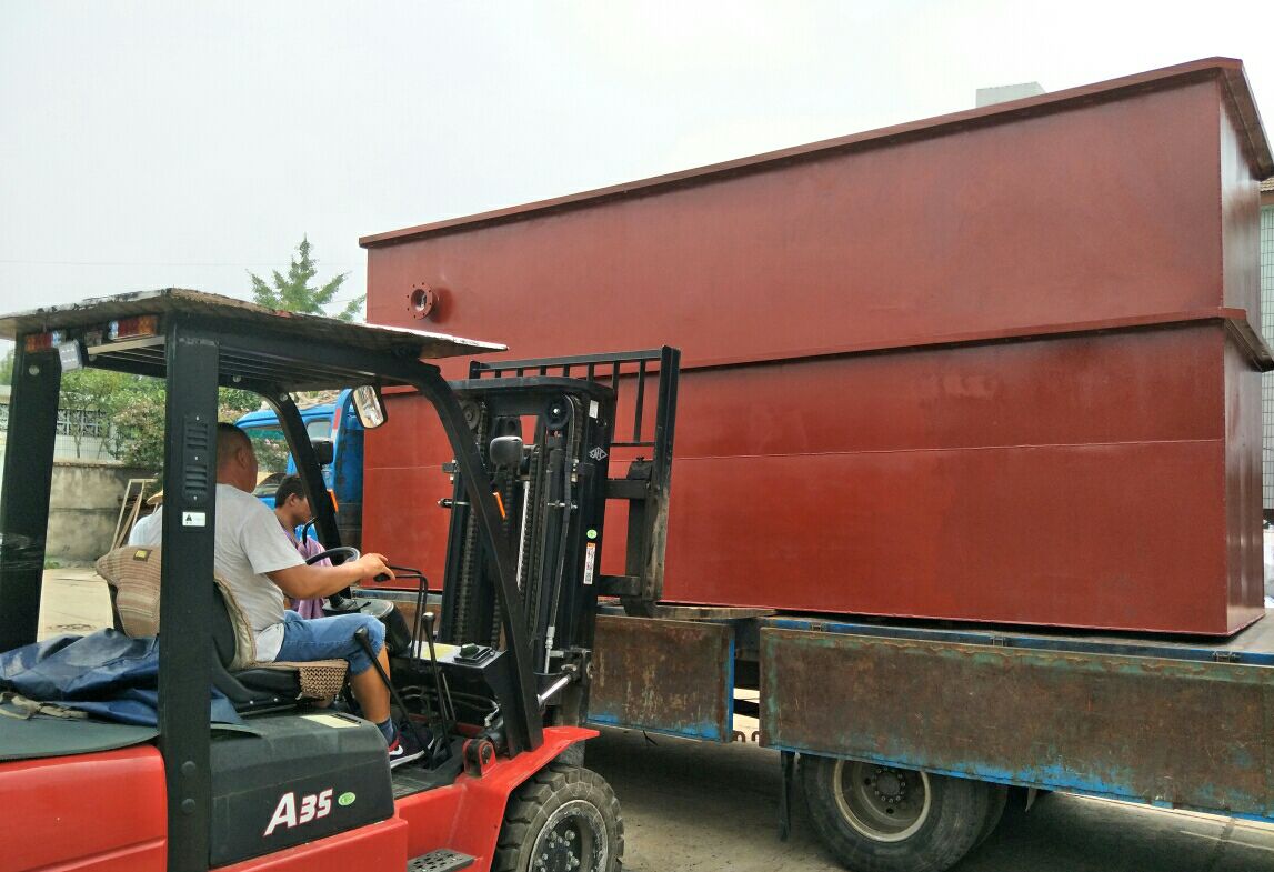 臨沂河東區潤和食品廠污水處理設備發貨