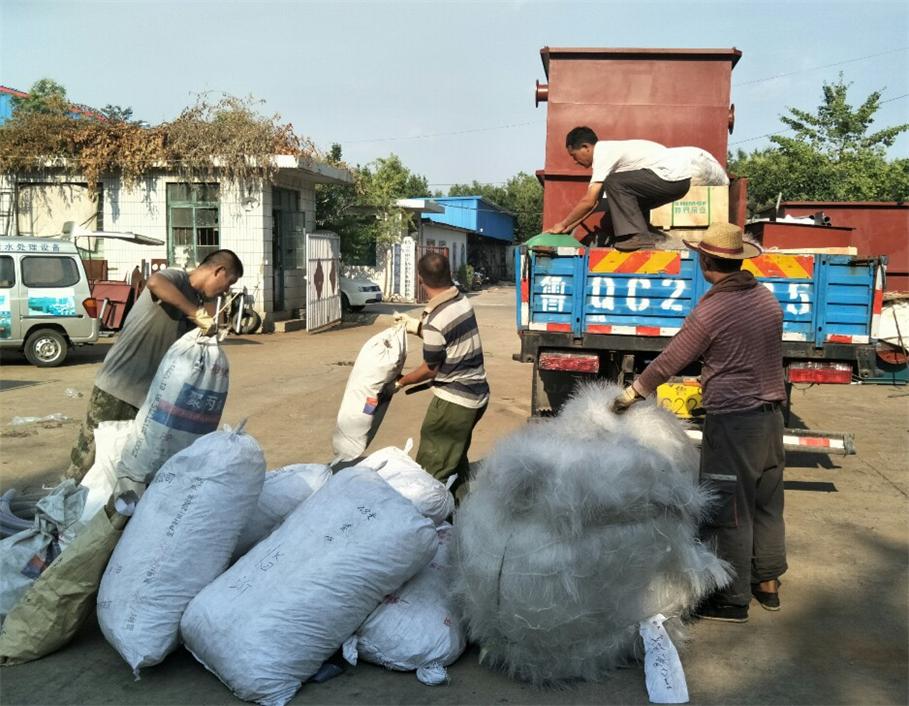 蒼山泉多鑫蒜米加工廢水處理設備發貨