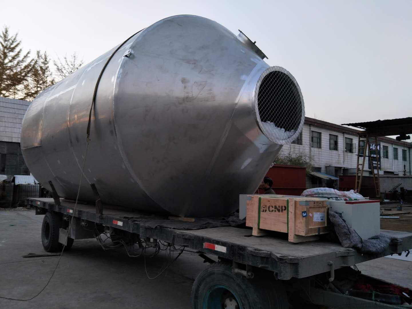 凱米特新材料棒爐、時效爐脫硝廢氣治理設備發貨